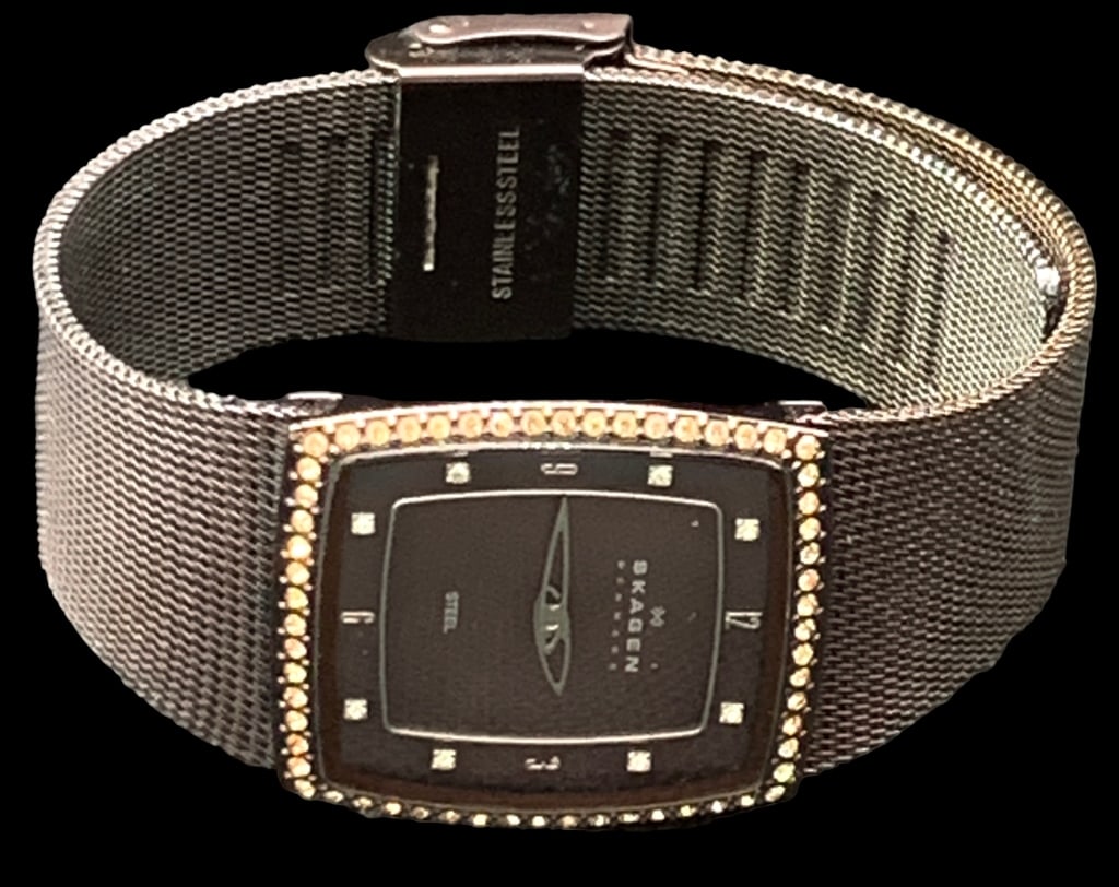 SKAGEN MEN'S STAINLESS STEEL QUARTZ WATCH (1 of 6)