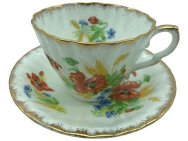 VTG COLCLOUGH BONE CHINA ENG TEACUP