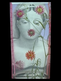 NEW! FRINGE STUDIO DOUBLE SIDED FIGURAL VASE 12"