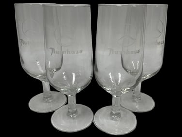 AUTOHAUS 4 WATER/WINE GLASS SET
