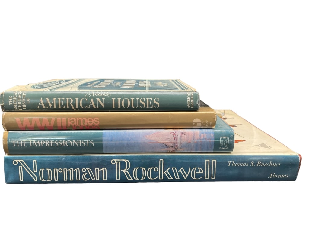 SET OF 4 COLLECTIBLE COFFE TABLE BOOKS (1 of 9)