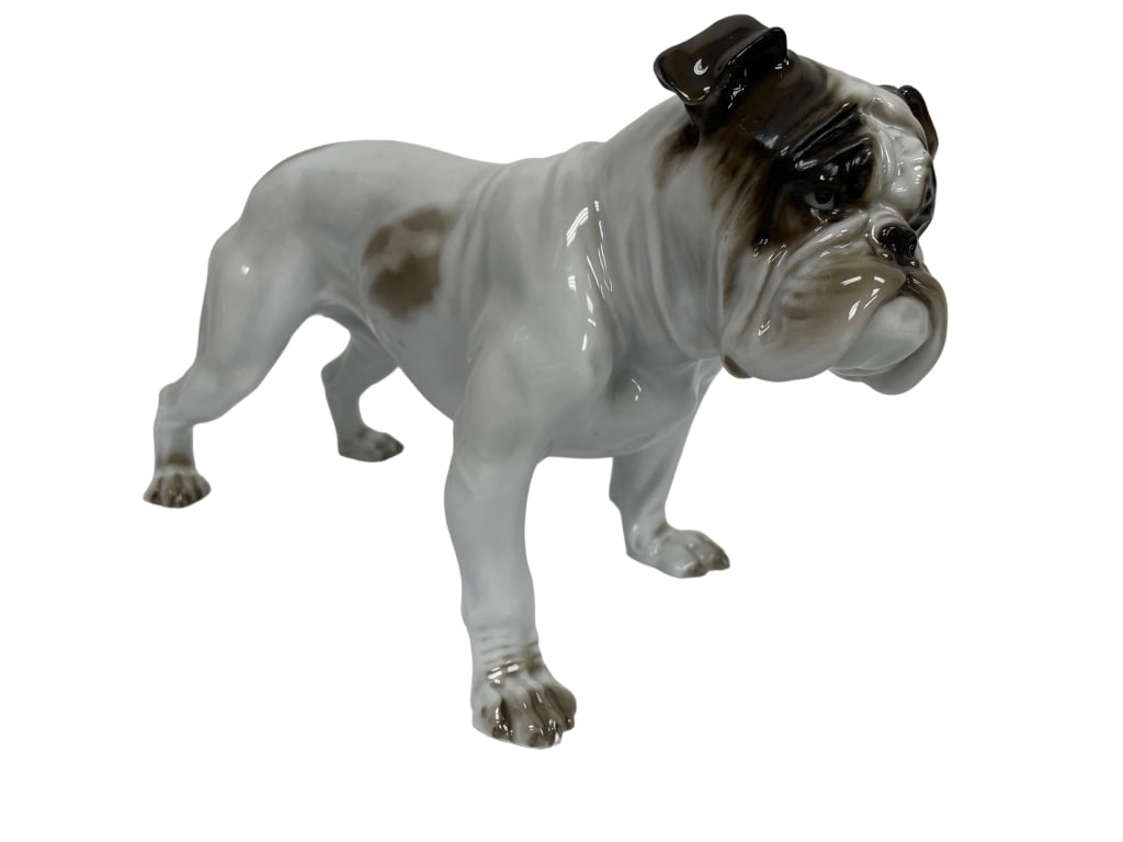 ROSENTHAL BULLDOG PORCELAIN K9 FIGURINE #345 (1 of 5)