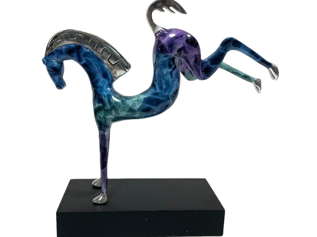 MODERN HORSE SCULPTURE 13" (1 of 6)