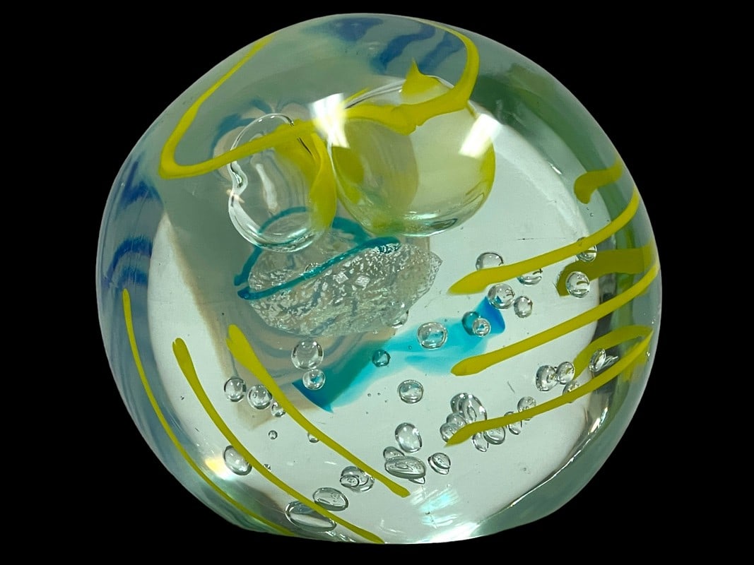 MURANO STYLE GLASS SCULPTURE 9" (1 of 6)