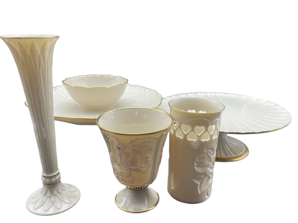 LOT OF 5 COLLECTIBLE LENOX CHINA PIECES (1 of 4)