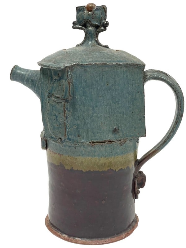 VINTAGE 1970'S ROBERT WINOKUR EARLY TEAPOT 10" (1 of 6)