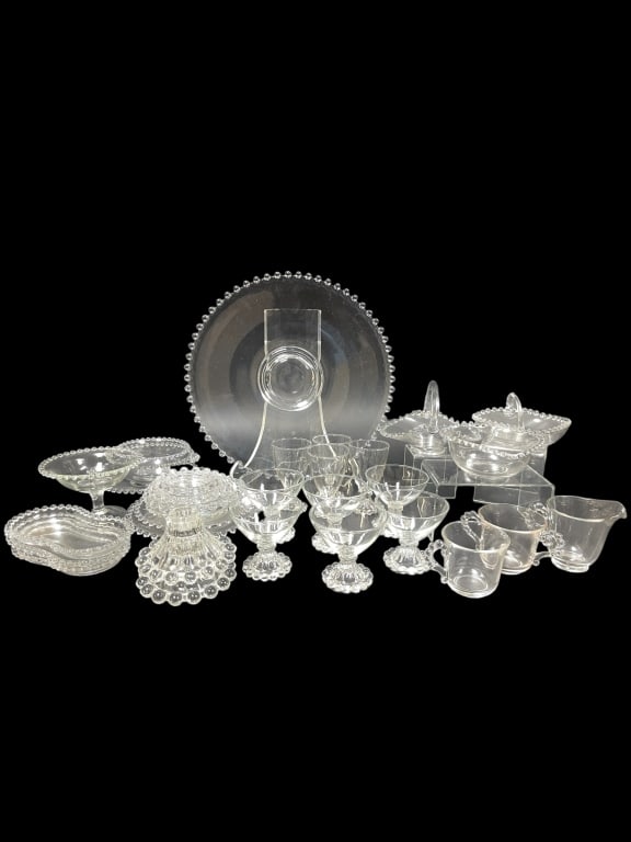 32 PCS IMPERIAL CANDLEWICK GLASS SET (1 of 4)