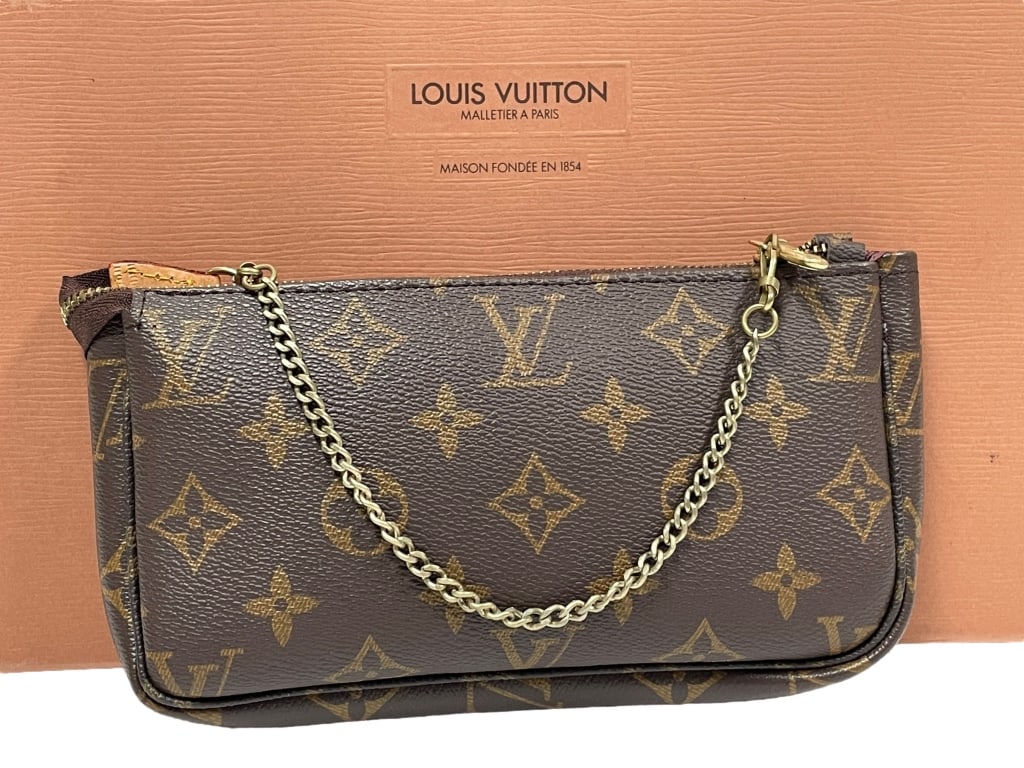 LOUIS VUITTON MONOGRAM MINI POCHETTE W BOX (1 of 11)