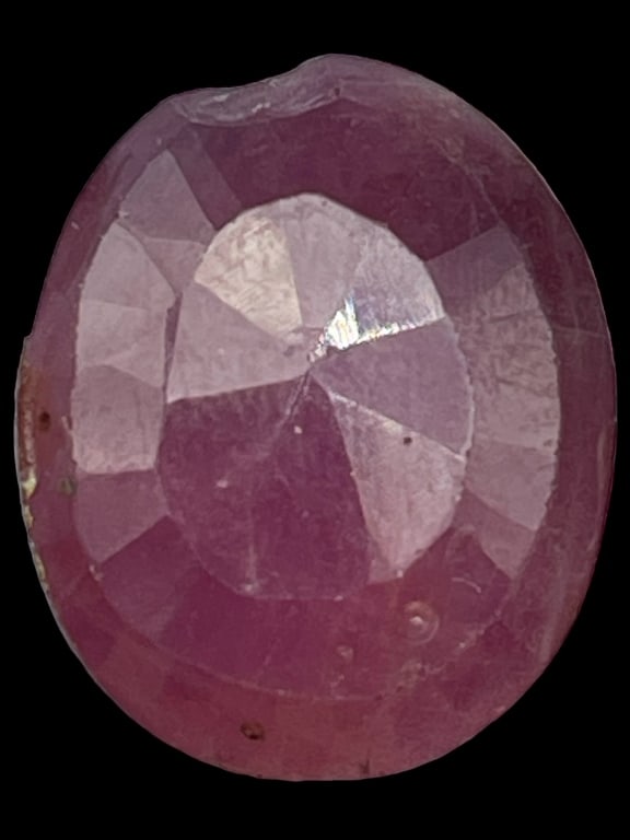 9.05 CT PURPLE PINK NATURAL RUBY GEMSTONE (1 of 4)