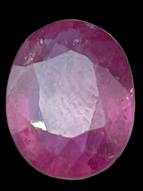 3.24 CT RED/PINK RUBY GEMSTONE (1 of 4)