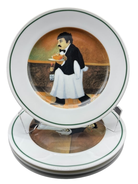 WILLIAMS-SONOMA SIGNED SOMMELIER PLATES (1 of 3)