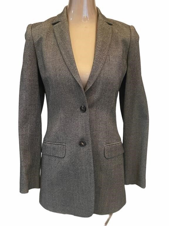 CALVIN KLEIN ITALY WOOL JACKET SZ 2 (1 of 5)