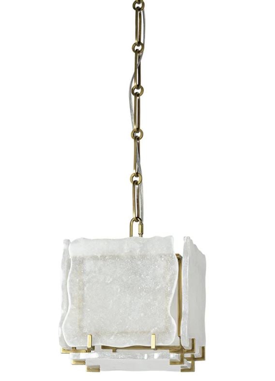 NEW! PALECEK TOSCANA ALABASTER PENDANT 10" (1 of 4)
