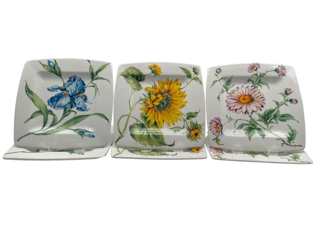 (6) ITALIAN CERAMICS COMPANY I.C.C FLORENS PLATES (1 of 5)