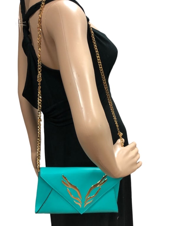 GEORGE ANGELOPOULOS "ISSY"SHOULDER BAG NWT$1250 (1 of 7)