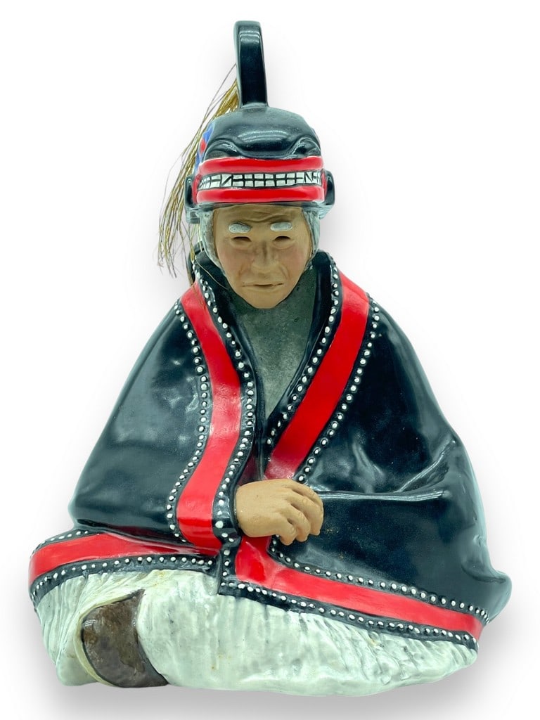 1962 C. ALAN JOHNSON NATIVE AMERICAN STATUE 7" (1 of 7)