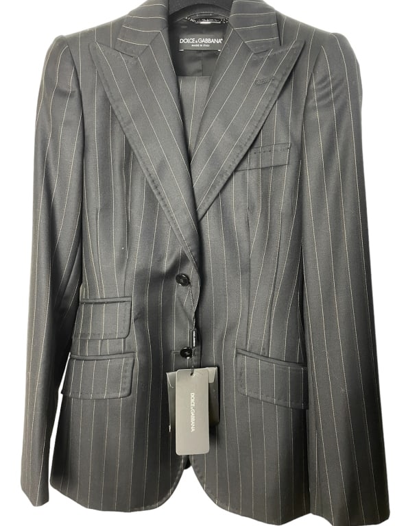 DOLCE & GABBANA WOOL LADIES SUIT SZ 40 NWT (1 of 7)