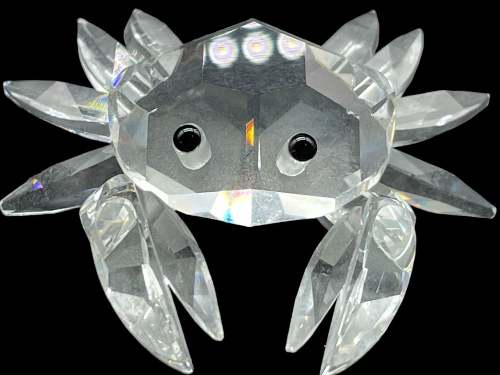 SWAROVSKI CRYSTAL SMALL CRAB FIGURINE (1 of 7)