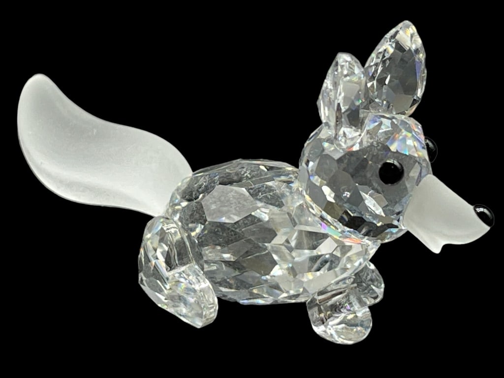 SWAROVSKI CRYSTAL AUSTRIAN FOX FIGURINE (1 of 5)