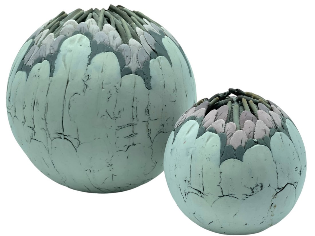 PAIR OF ROMILLA BATRA STUDIO POTTERY VASES (1 of 8)