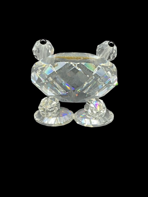 SWAROVSKI CRYSTAL FROG FIGURINE 44g (1 of 5)