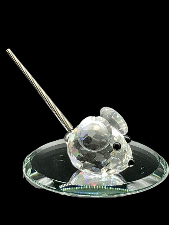 SWAROVSKI CRYSTAL SM MOUSE FIGURINE (1 of 5)