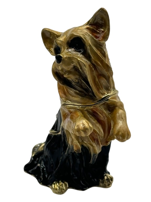 JAY STRONGWATER STYLE YORKI TRINKET BOX (1 of 8)