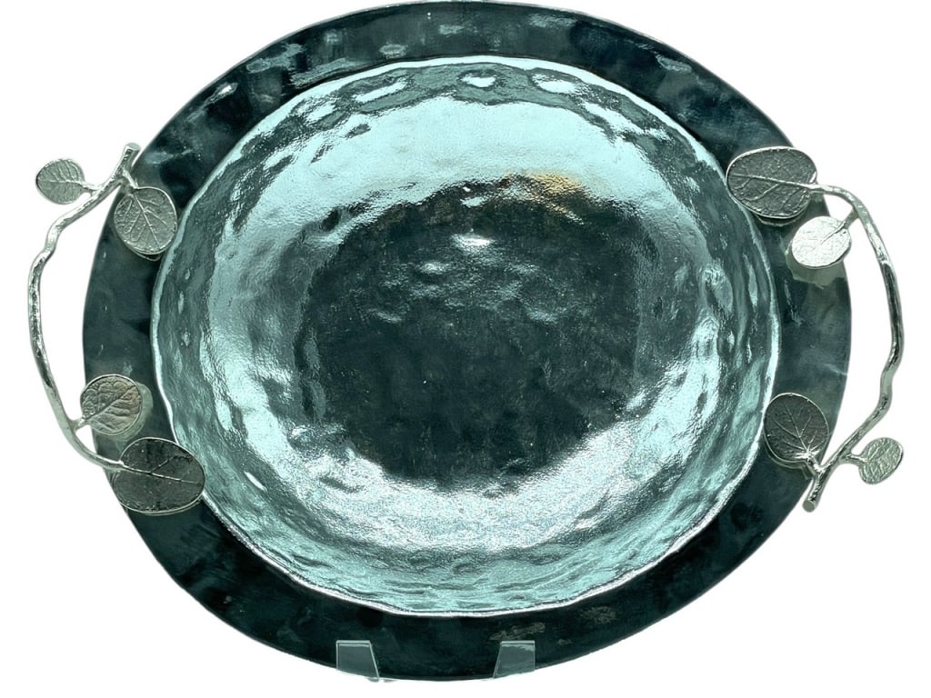 MICHAEL ARAM SILVER SERVING PLATTER 12.5" (1 of 11)