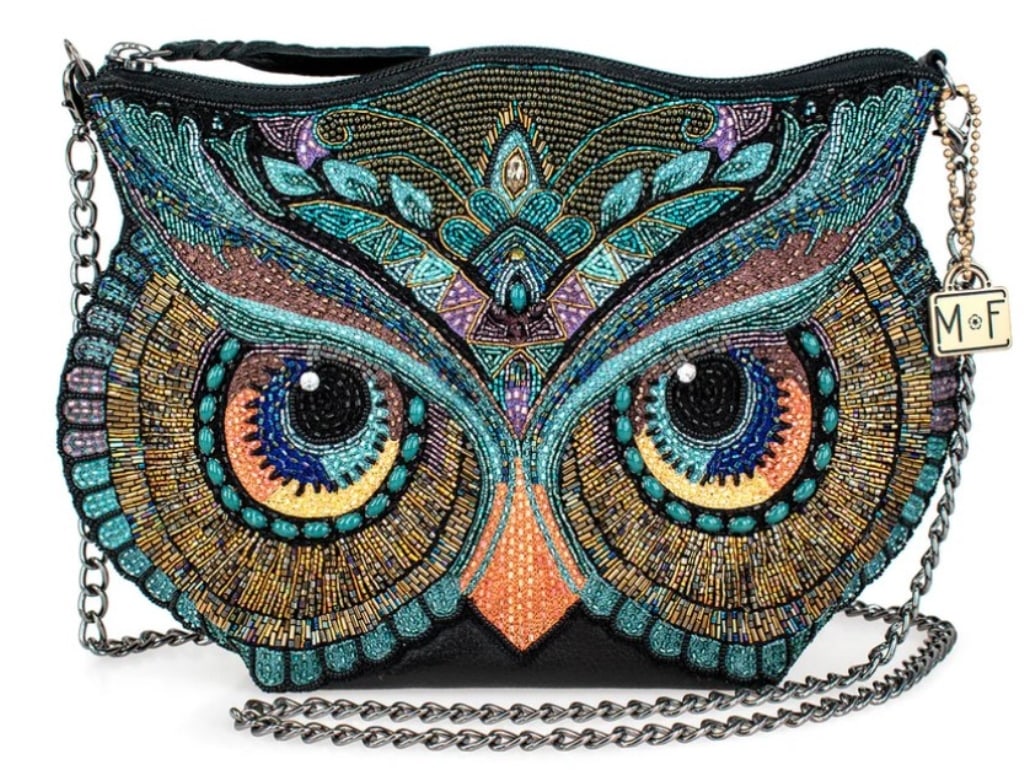 NEW MARY FRANCES HEAD TURNER CROSSBODY HANDBAG (1 of 3)