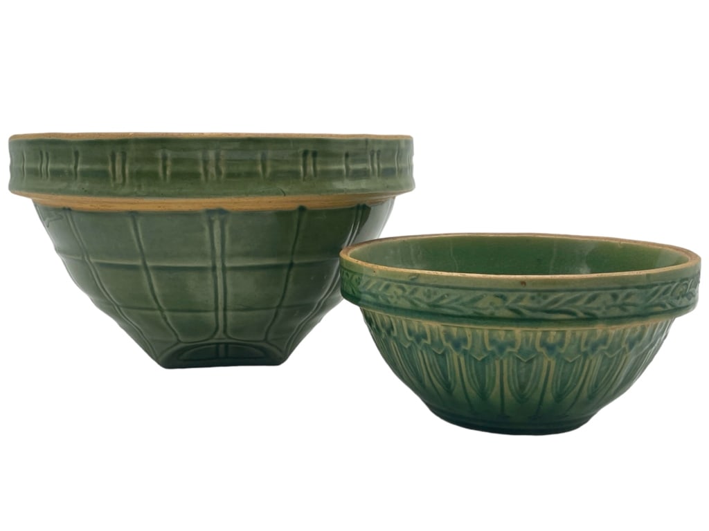 CERAMIC CHIPS & DIP BOWLS SERVING DISHES 9.5" & 6" (1 of 5)