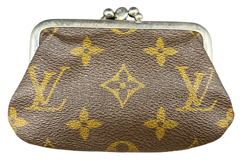 LOUIS VUITTON for SAKS MONOGRAM COIN PURSE 4.5" (1 of 4)