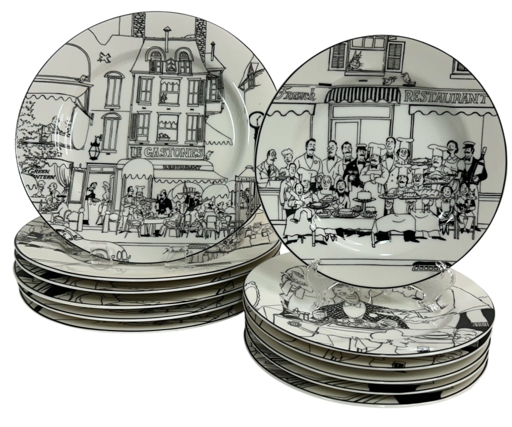 EPOCH LE RESTURANT by NORITAKE DINNER & SALAD SET (1 of 5)