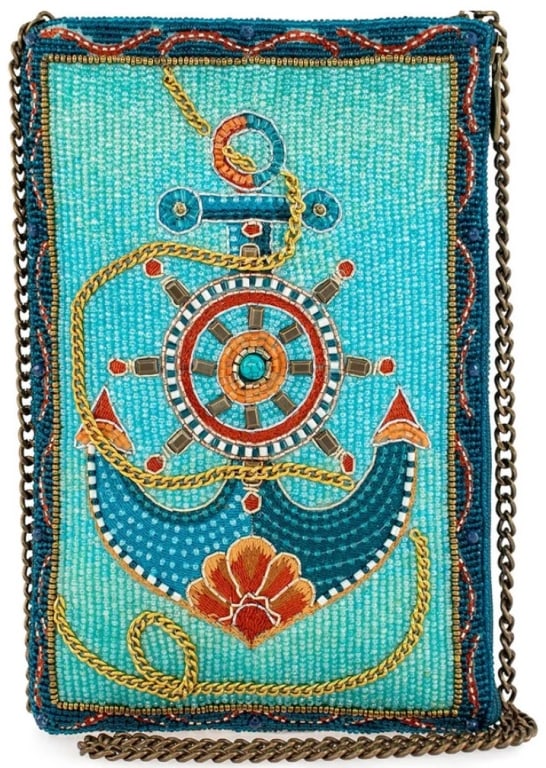 NEW ANCHORS AWAY MINI CROSSBODY: NEW ANCHORS AWAY MINI CROSSBODY -SIZE 5.5" X 0.5" X 8" -MA070824