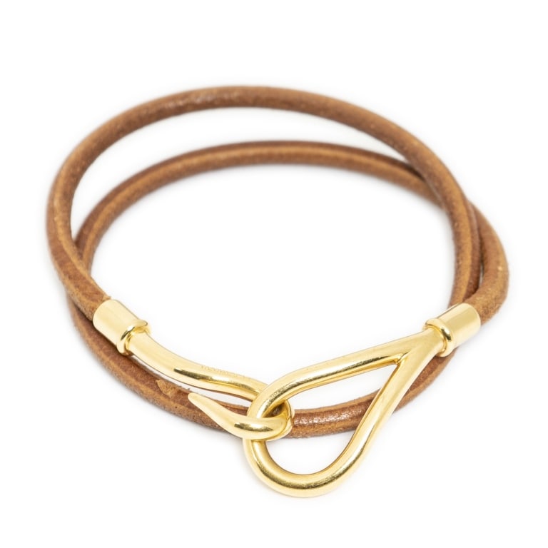 HERMÈS JUMBO HOOK DOUBLE TOUR BRACELET (1 of 3)