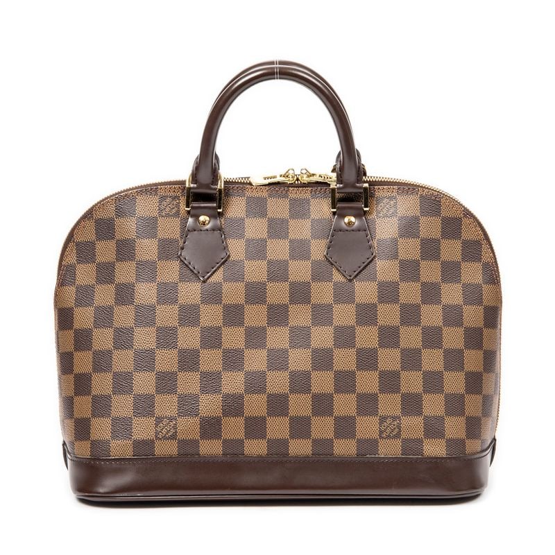 LOUIS VUITTON ALMA DAMIER EBENE HANDBAG (1 of 10)