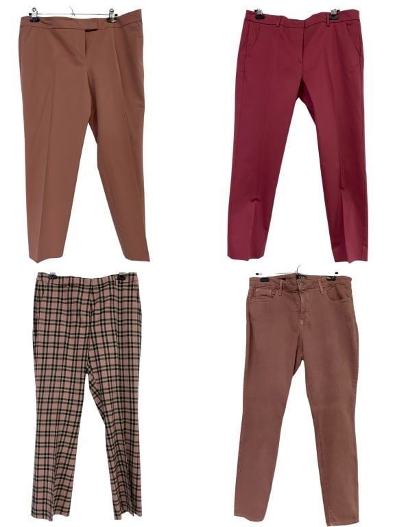 MAX MARA WEEKEND LADIES PANTS + SZ 14 & 12 LOT 4 (1 of 5)