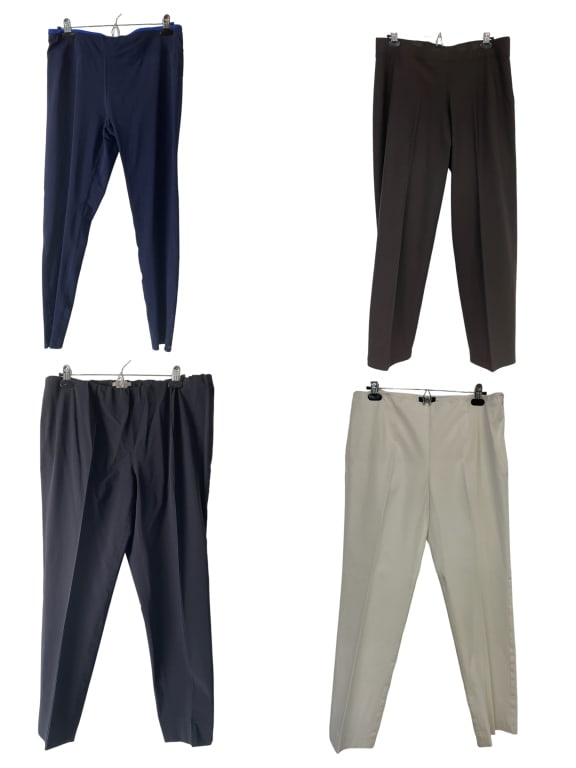 EILEEN FISHER LAFAYETTE 148 LADIES PANTS  LOT OF 4 (1 of 2)