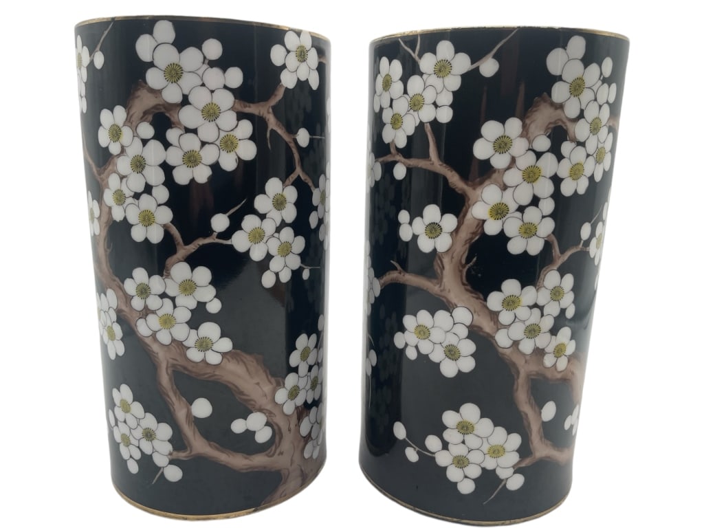 HANDCRAFTED JANPANESE NORITAKE VASE 10'' (1 of 5)