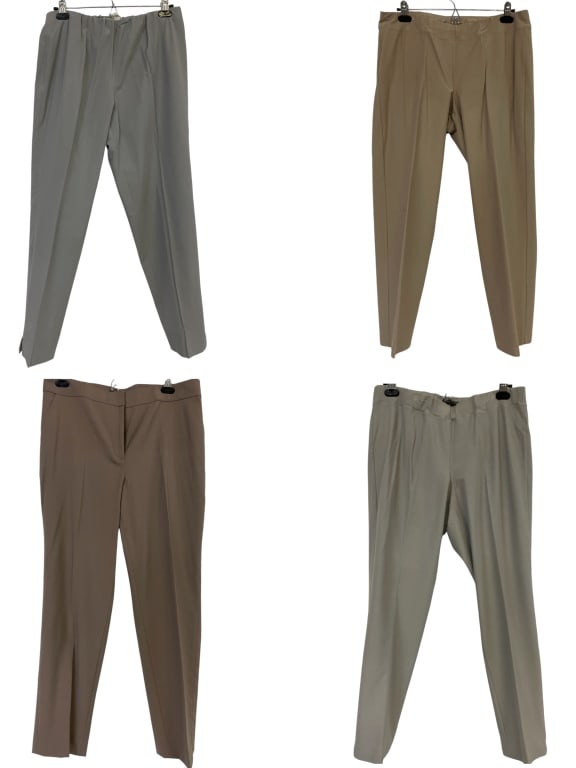 ST JOHN LADIES PANTS 12 EILEEN FISHER LOT OF 4 (1 of 2)