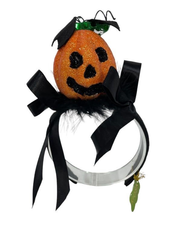 HALLOWEEN PUMPKIN HEADBAND: HALLOWEEN PUMPKIN HEADBAND -NEW WITH TAG