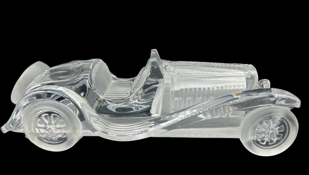 DAUM CRYSTAL BUGATTI 55 ROADSTER 13" (1 of 5)