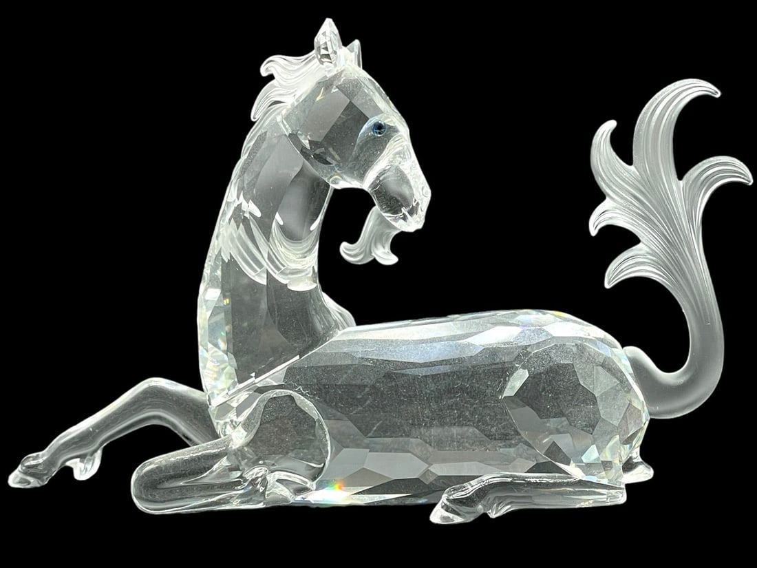 SWAROVSKI CRYSTAL UNICORN FIGURINE 6" (1 of 6)