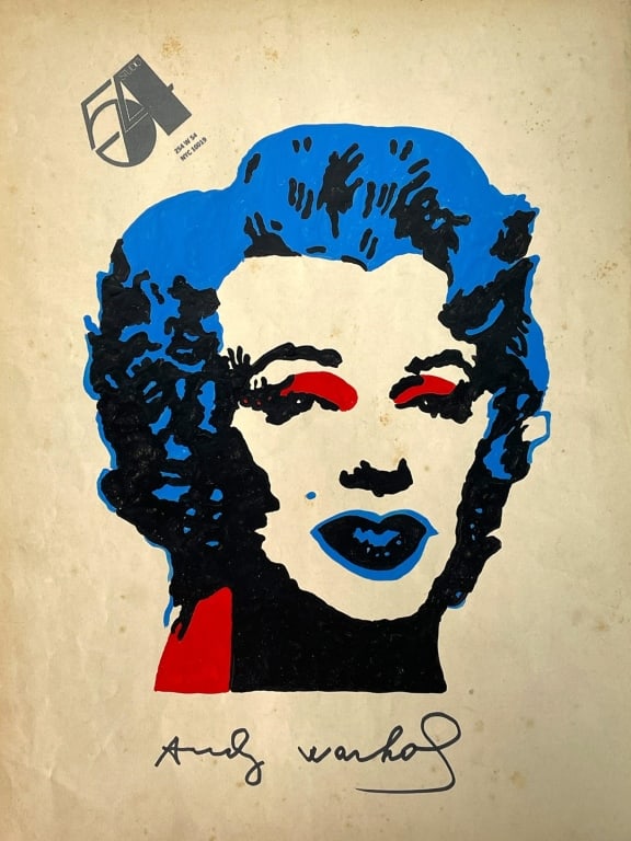 MANNER OF ANDY WARHOL MARILYN STUDIO 54 (1 of 4)