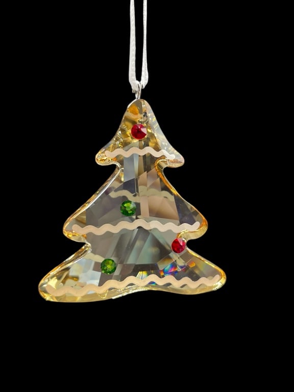 NEW! SWAROVSKI GINGERBREAD TREE ORNAMENT (1 of 4)