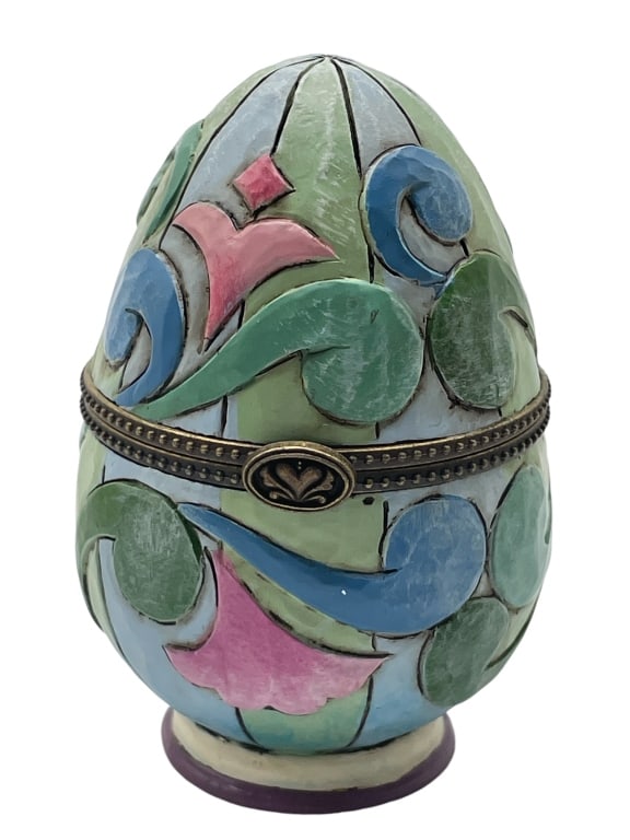 NEW! JIM SHORE OPEN UP TO EASTER FUN EGG BOX (1 of 6)