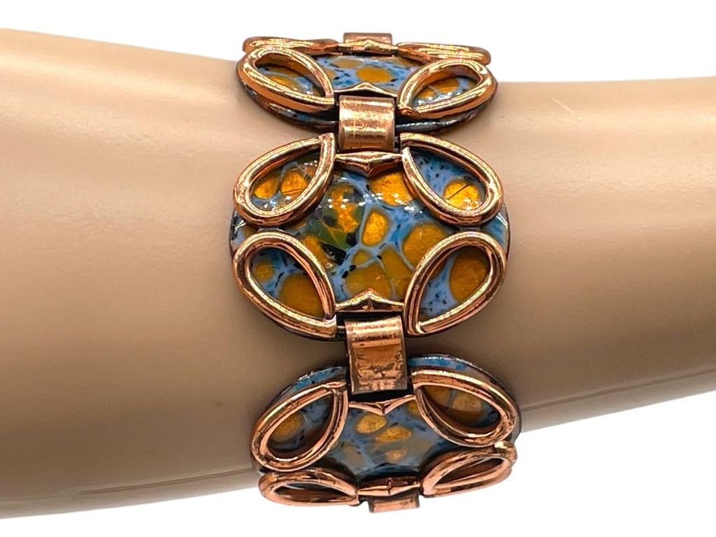 VINTAGE MATISSE COPPER BRACELET (1 of 6)