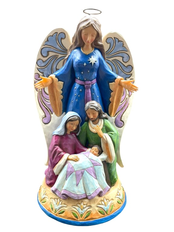 NEW! NIB JIM SHORE ANGEL NATIVITY SCENE FIGURINE (1 of 6)