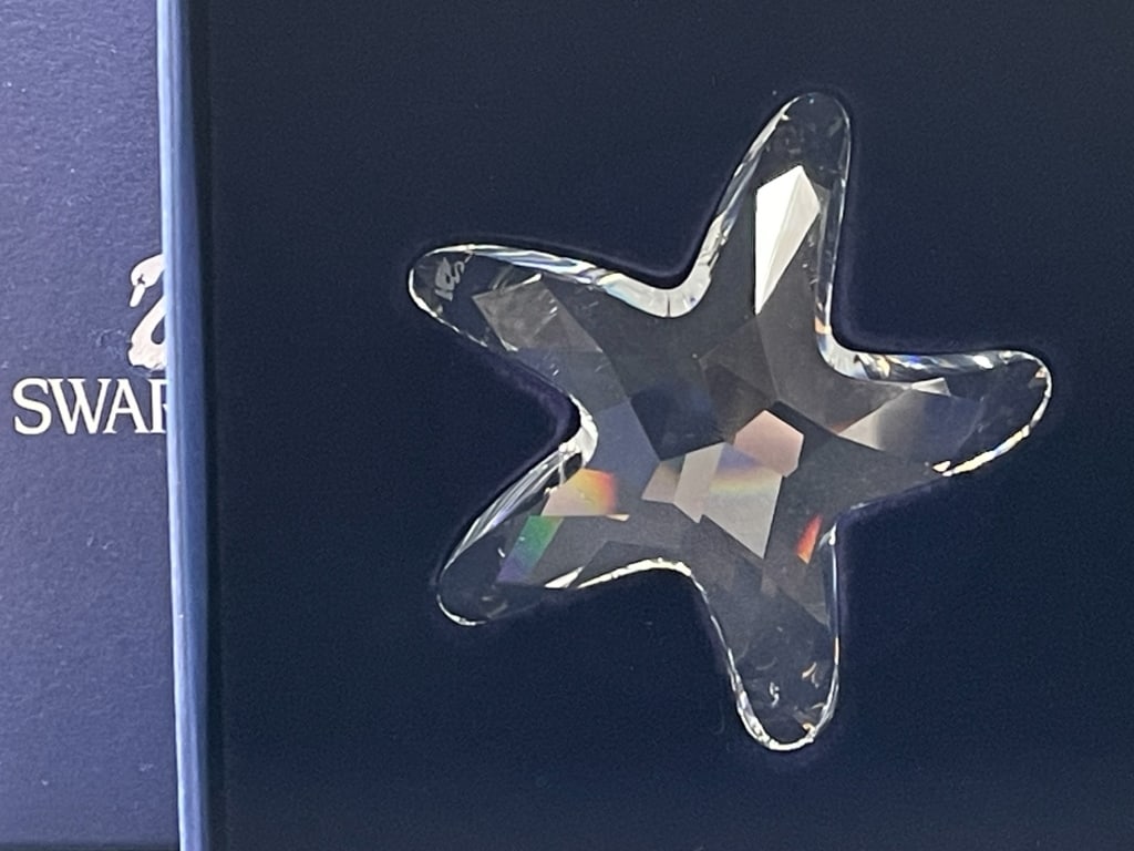 NIB SWAROVSKI CRYSTAL STARFISH (1 of 4)