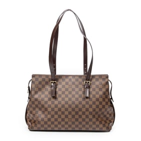 LOUIS VUITTON CHELSEA BROWN SHOULDER BAG