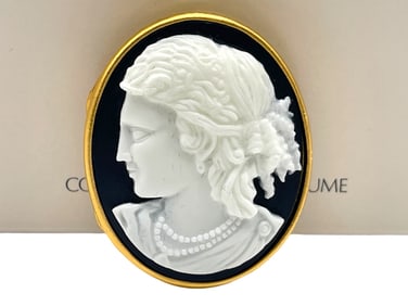 NIB ESTEE LAUDER COMPACT PERFUME TIMELESS CAMEO